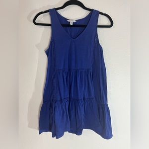 Time in true tank top size 4 to 6 royal blue
